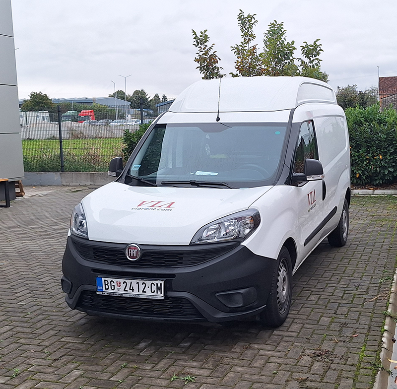 Rentiranje kombija Fiat Doblo